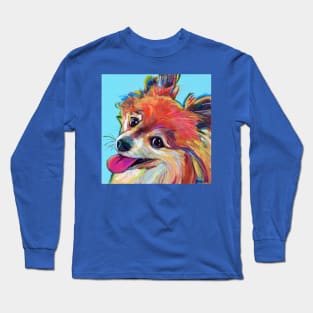 Adorable Pomeranian Long Sleeve T-Shirt